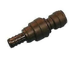 W4 Straight Adaptor 12mm female to 1/2"" Flexible Hose