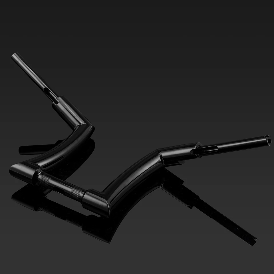 12'' DNA MONSTER APE HANDLEBARS FAT BAR 2" FOR HARLEY BREAKOUT CVO SOFTAIL BLACK Foto 3 de 4