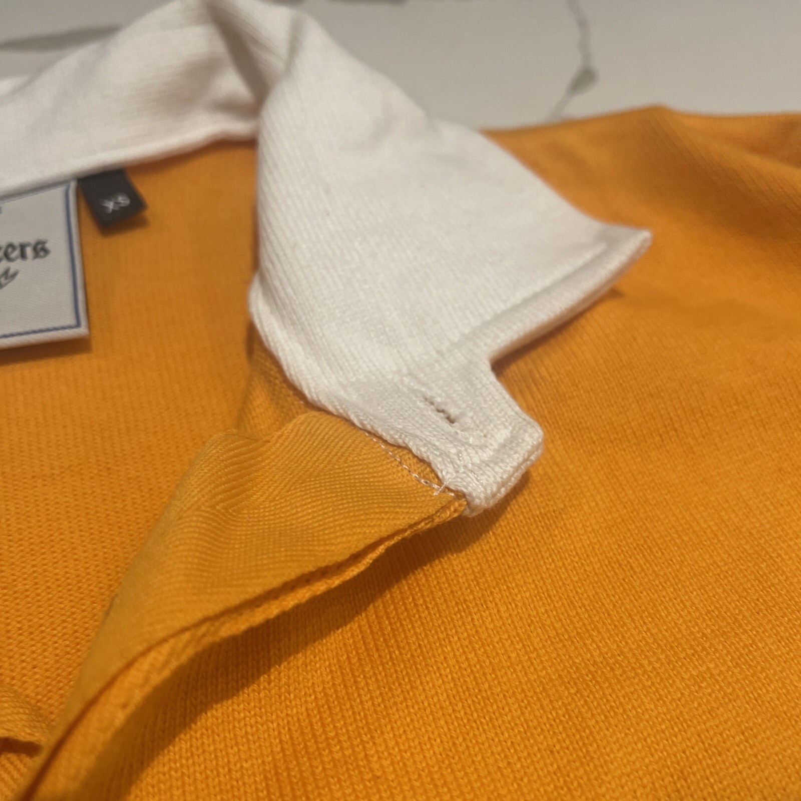 FILA Camicia da rugby ROWING BLAZERS AUSTRALIA GIALLA da uomo taglia XS $195