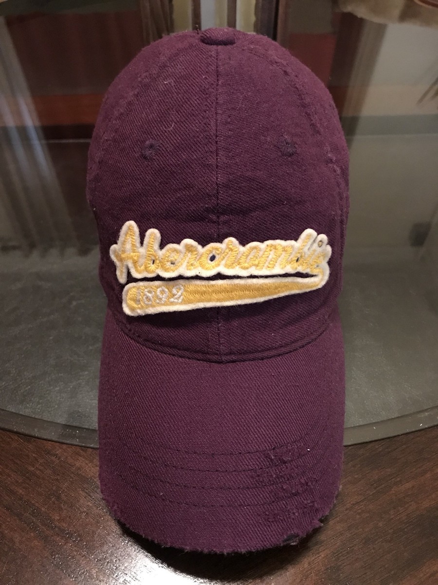 Abercrombie Fitch Fitted 100% Wool Broken In Hat Size Small Or