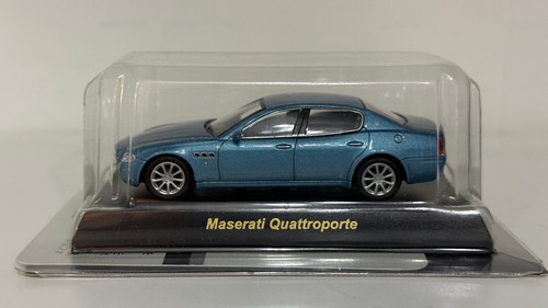 Kyosho 1/64 Maserati Collection Quattroporte Blue - Picture 2 of 3