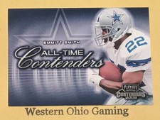 2002 Playoff Contenders Emmitt Smith #AT-16 All-Time Contenders