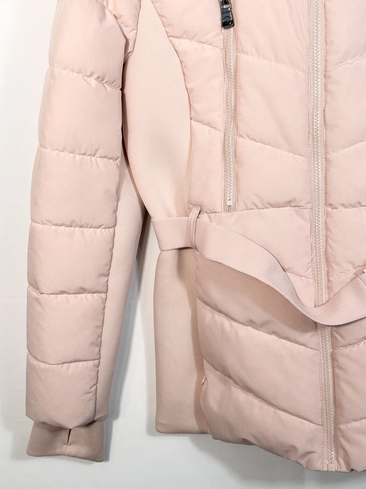 Chaqueta de plumón ligera para mujer London Fog talla L rosa Foto 2 de 4