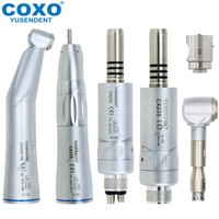 Coxo Dentale Acqua Interna Bassa Velocità Contra Angolo Motore Aria Manipolo Dritto 2/4H