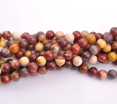 Wholesale Lot Natural Gemstone Round Spacer Loose Beads 4MM 6MM 8MM 10MM 12MM - Picture 91 of 104