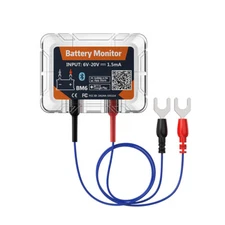 QUICKLYNKS BM6 12V Battery Tester Charging Cranking Test BT Car Battery Monitor