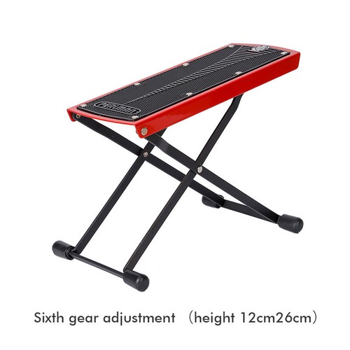 Guitar Footstool 4/6 Position Height Adjustable Foot Stand for Guitar - Picture 7 of 21