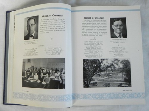University of South Carolina 1931 Yearbook "Garnet & Black", HC 358 pgs, VG - Picture 6 of 12