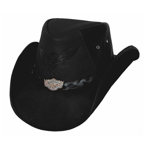 Road Leather Cowboy Hat 