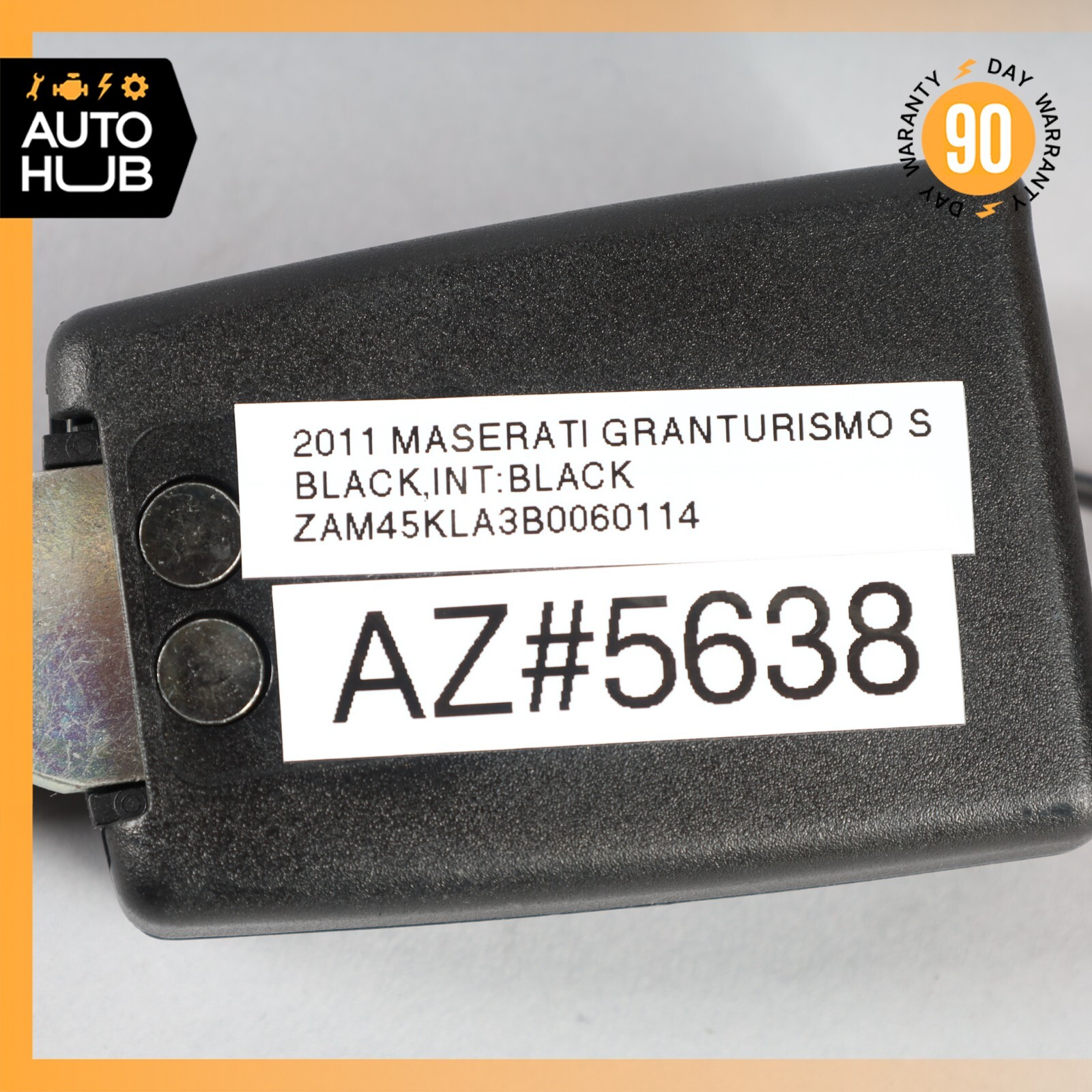 08-19 Maserati GranTurismo M145 Rear Right or Left Side Seat Belt Buckle OEM 61k