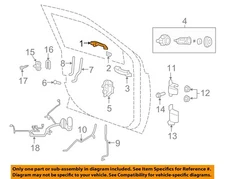 CHRYSLER OEM 07-17 Caliber Front Door Lock Hardware-Handle, Outside 5074189AG