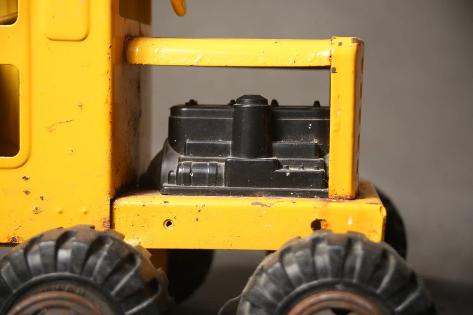 POWER GRADER - TONKA Vintage Años 70 Tonka Amarillo Die Cast Metal - ¡RARO! Foto 4 de 4