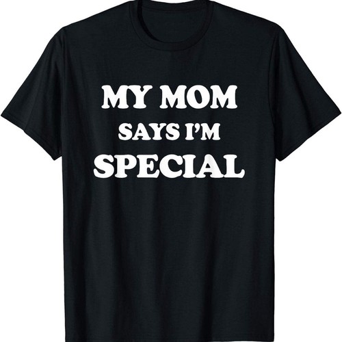 My Mother Said I Am A Special Printed Men's Fashionable Summer Short Sleeved Spo - Picture 6 of 7