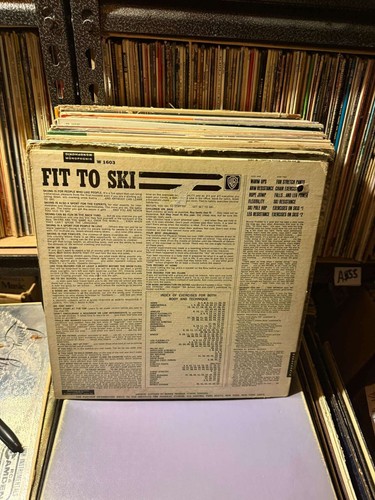 Bonnie Prudden – Fit To Ski Vintage 33rpm VG+ AB63 - Picture 2 of 2