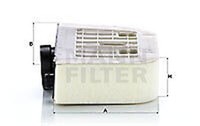 Mann-Filter C 38 011 Luftfilter Einsatz Kartuschenfilter