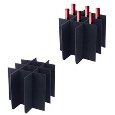 2 Sets Glass Divider Kits for Moving Boxes Reusable Felt Dividers for Glasswa...