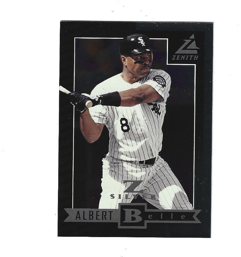 1998 Zenith Z-Silver #23 Albert Belle CHICAGO WHITE SOX | eBay