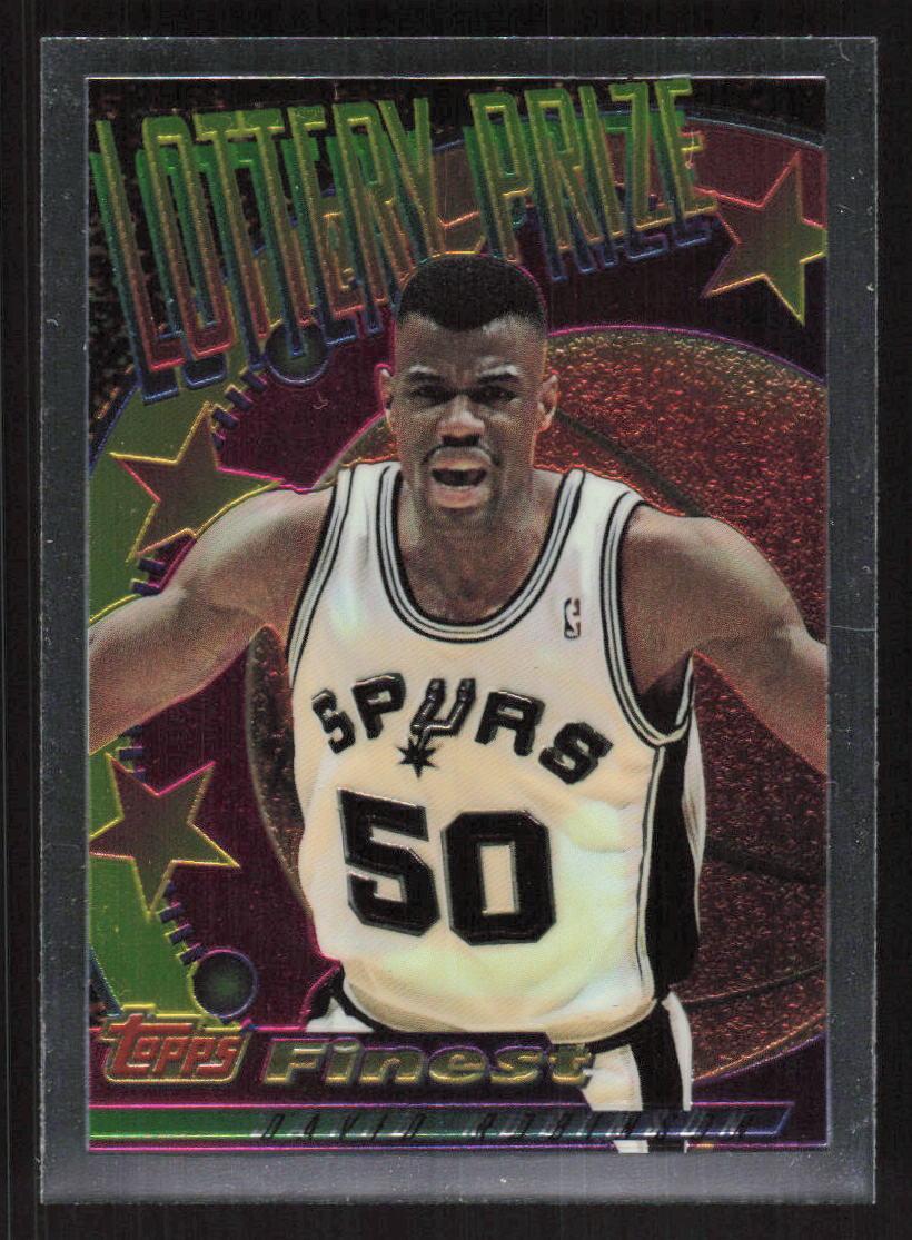 1994 FINEST DAVID ROBINSON LP3 MINT LOTTERY PRIZE BASKETBALL SAN ANTONIO SPURS