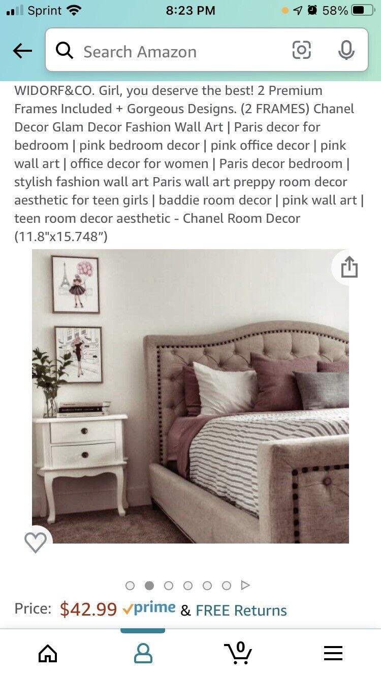 Chanel Room Decor