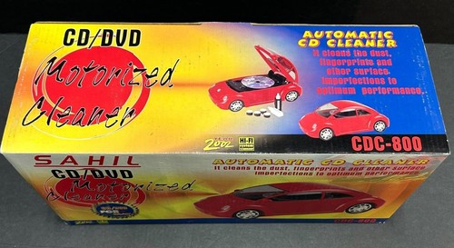 Sahill Motorized Beetle Car Shape CD/DVD/Disc Format/CDC-800 Atomatic CD-Cleaner - Afbeelding 39 van 70