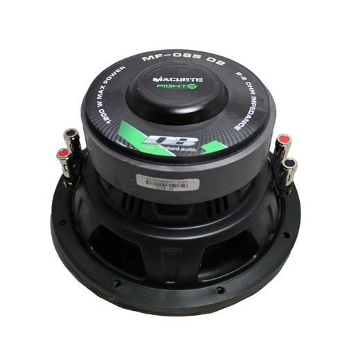 8" 1200 Watt 2-Ohm Dual Voice Coil Car Audio Subwoofer Machete Deaf Bonce - Picture 3 of 4