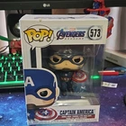 Funko Pop! Vinyl Marvel Captain America Avengers Endgame Bobblehead #573 Figure