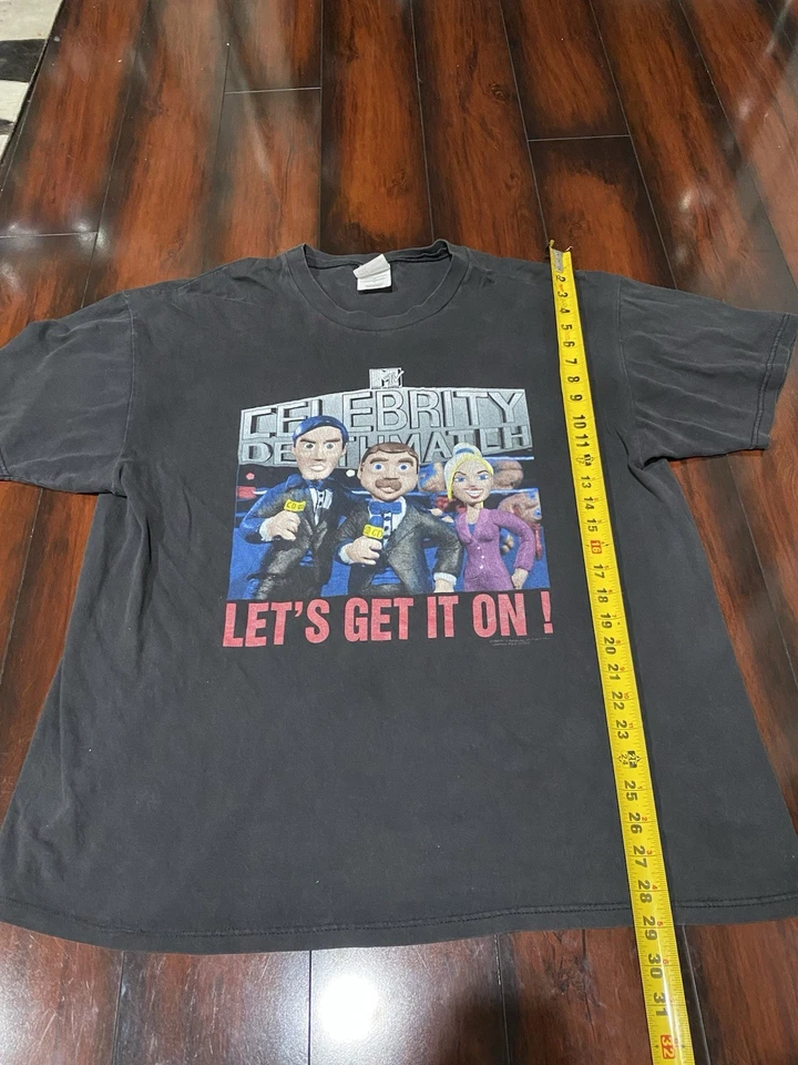 Camiseta De Colección Celebrity Death Match Talla XL Foto 2 de 4