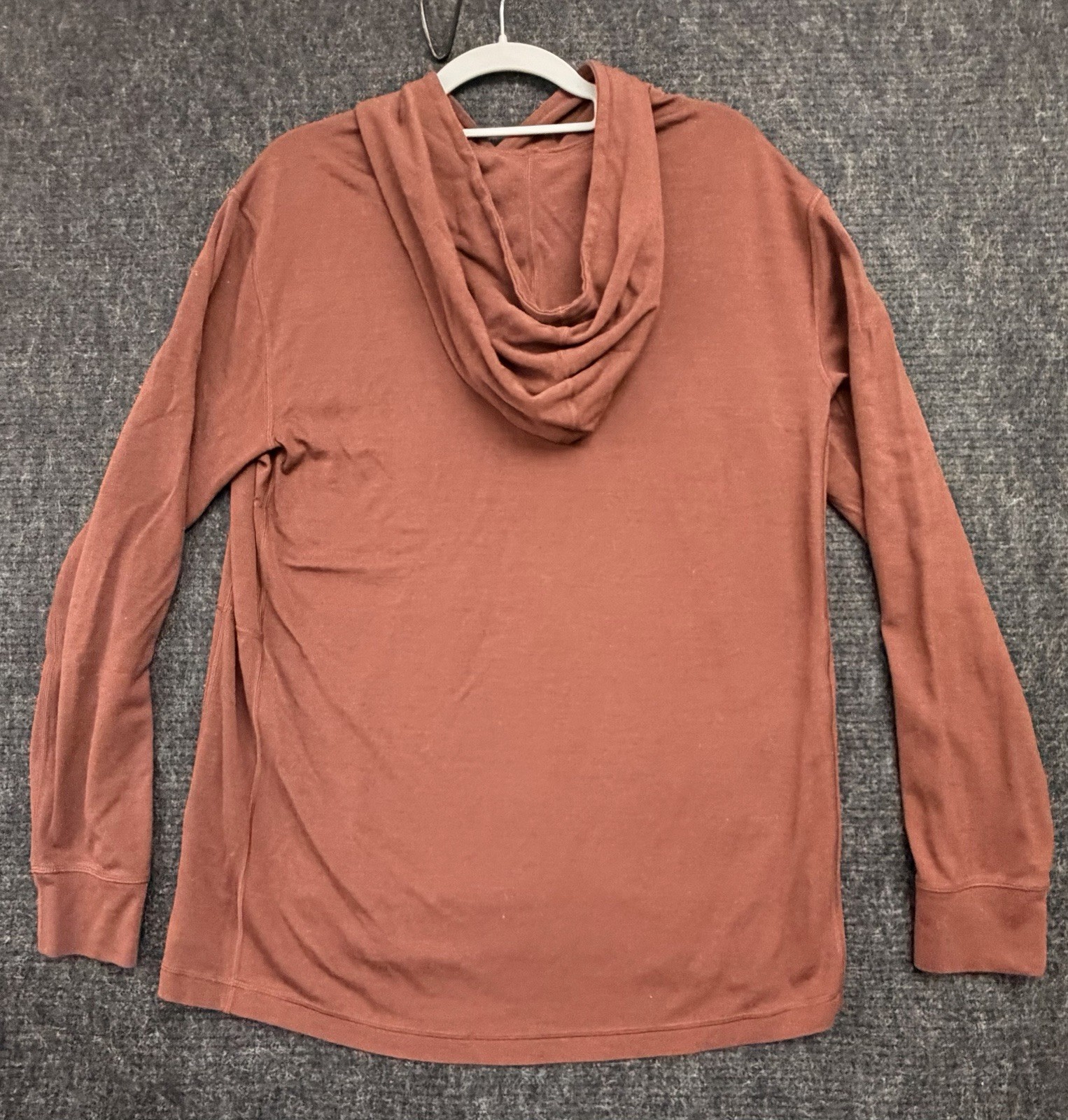 NOBULL Performance Pullover Hoodie Red/Rust Color… - image 2