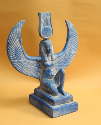 Rare Ancient Egyptian Antiques Queen Isis Goddess of Magic Statue Pharaonic BC