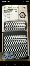 Acupressure Mat & Pillow Massage Set For Neck Back Acupuncture Point Nerve Pain