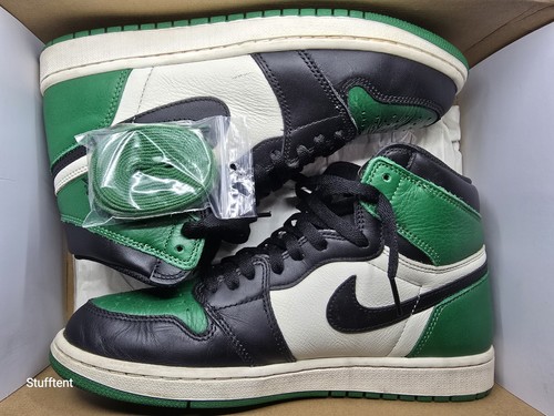 Size 10.5 - Jordan 1 Retro High OG Pine Green 2018 555088-302 - Picture 13 of 15