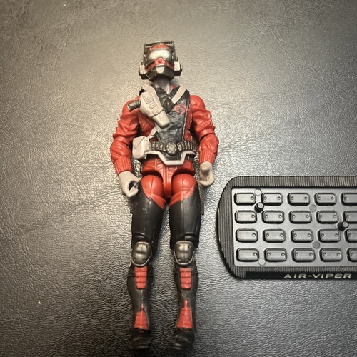 Gi Joe 3.75 Action Figure Loose Air Viper v5 2009 2 Figures L7 - Picture 3 of 3