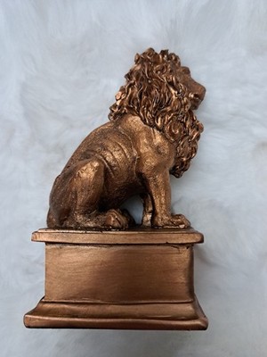 Wizarding Trunk Harry Potter Gryffindor Bronze Colour Lion Statue Ornament