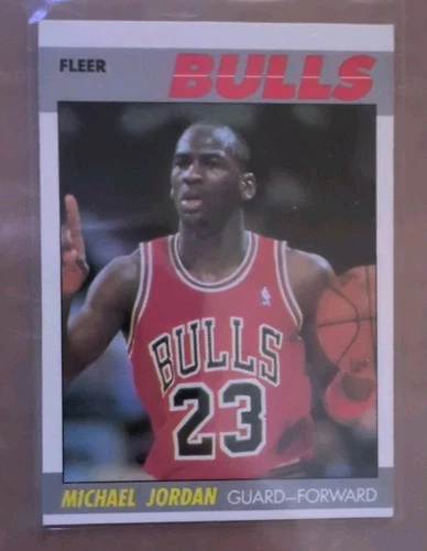 1987-88 Fleer - Michael Jordan #59 - Chicago Bulls - 2nd Year GOAT 🐐Iconic Card