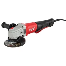 Milwaukee 6143-31 11 Amp 4.5" - 5" Braking Grinder With No-Lock Paddle Switch