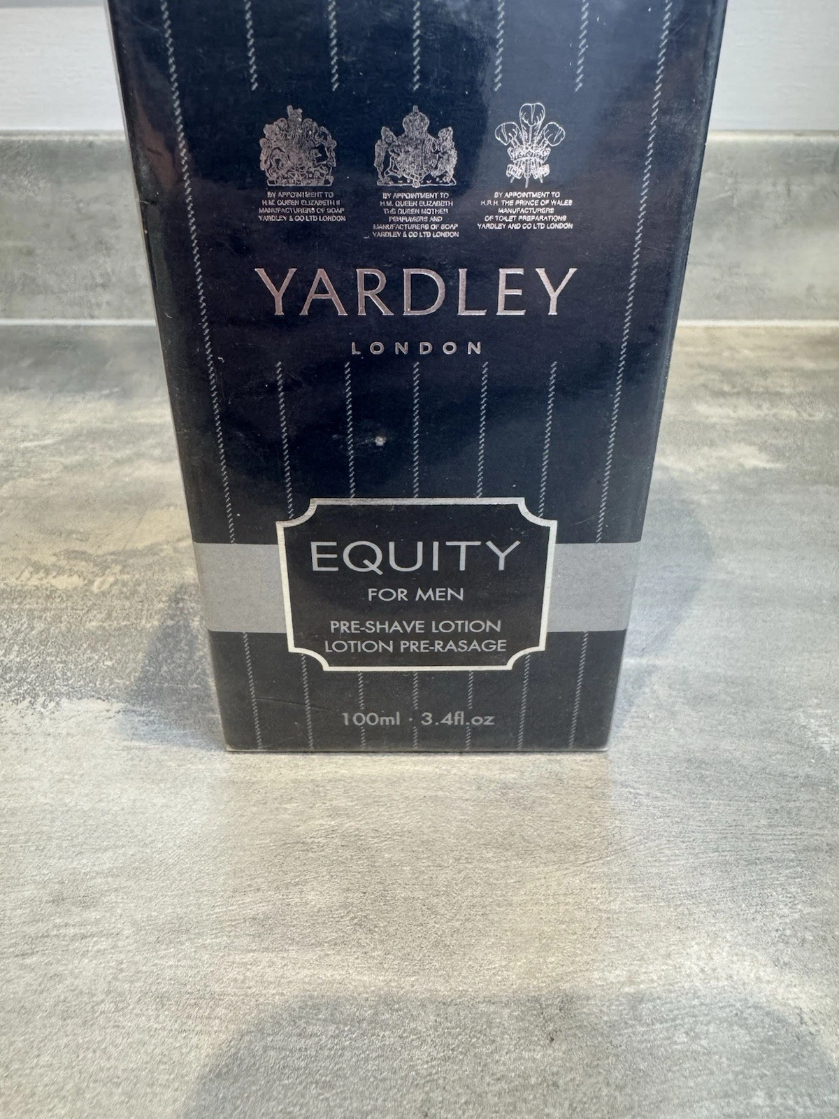 Yardley London Equity For Men Pre Shave Lotion 100ml New Open Box 2