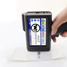 Handheld Inkjet Printer Coder Date Batch Portable Long Battery Life for Factory