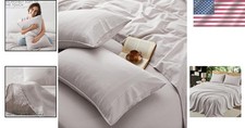 4Pcs Organic Linen Sheets King Size 100 French Linen from Normandy Tear
