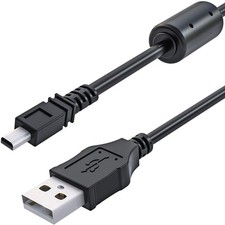 3.USB Power Chargering Data Sync Cable for DSLR D3200 D5000 D5100