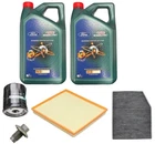 BRAND NEW QUALITY FORD TRANSIT CUSTOM 2017 2.0L ECOBLUE SERVICE KIT CASTROL OIL