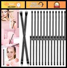 24 Pcs Double-Ended Eyeshadow  Concealer Brushes - Soft Firm Applicator Set