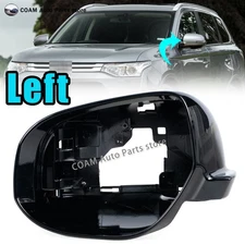 Left For Mitsubishi Outlander 2013-2018 Rearview Mirror Housing Frame