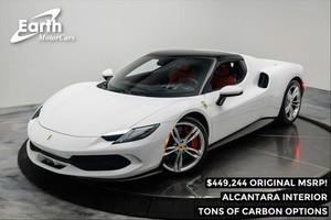 2025 Ferrari 296 GTB Special Bi-Color Roof Tons of Carbon Fiber Huge $449,244