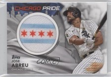 2022 Topps Series 1 City Flag Commemorative Relics Jose Abreu #CFP-JA Patch 1u6