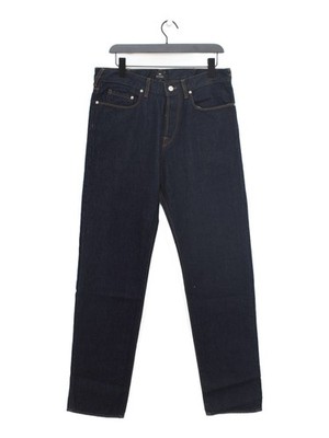 Paul Smith Herren Jeans W 32 in Blau 100% Baumwolle Straight Neu Mit Etikett