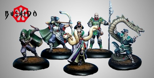 Bushido BNIB Ito Clan Starter Set - Picture 2 of 3