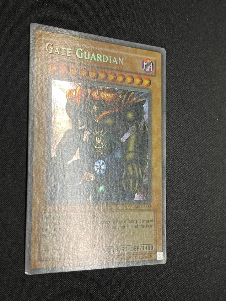 Yu-Gi-Oh! TCG Gate Guardian MRD-000 Unlimited Original Vintage 1.5 Print Run - Image 4 of 4