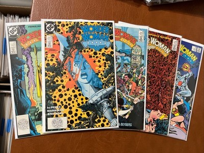 Wonder Woman Vol 2 Run 5: VF+ to NM- #26-30 DC Comics 1988 $8 Ship