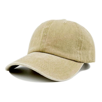 Basecap Jeans Vintage Stonewashed   Schirmmütze Baseballcap Sommer Unisex