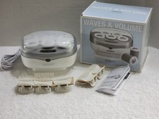 NEW CONAIR 5 INSTANT HEAT 1.5" HOT ROLLERS CREATE WAVES VOLUME DUAL VOLT TS7XN